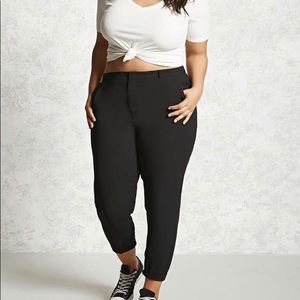 Forever 21 woven high waisted pants